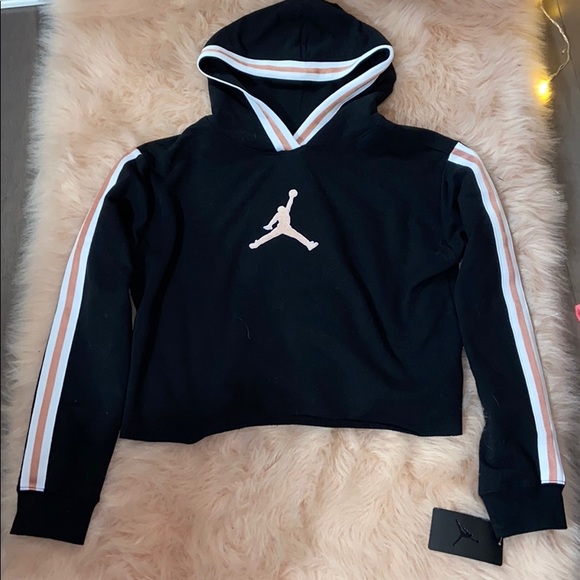 Jordan Tops - BWT Girls Jordan crop hoodie